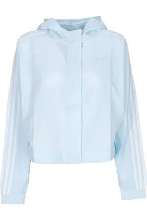 adidas Dames, Jassen, Blauw, Maat: 2XL Katoen
