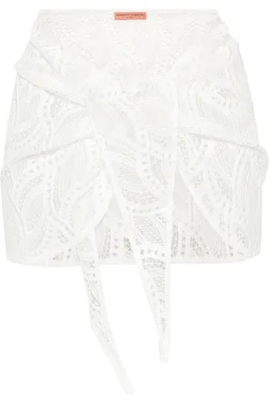 ERMANNO SCERVINO Dames, Rokken, Wit, Maat: S