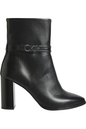 Calvin Klein Dames, Schoenen, Zwart, Maat: 38 EU Leer
