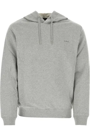 A.P.C. Heren, Sweatshirts & Hoodies, Grijs, Maat: M Katoen