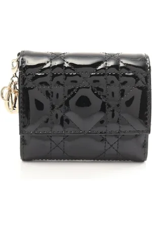 Dior Dames, Pre-owned, Zwart, Maat: ONE Size Leer