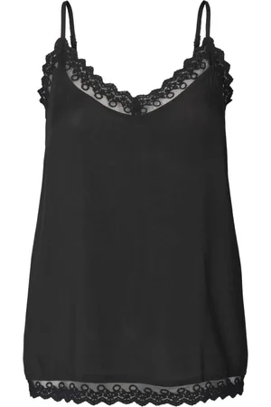 Lollys Laundry Dames, Tops, Zwart, Maat: XS Modal