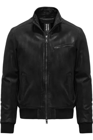 Bomboogie Heren, Jassen, Zwart, Maat: 3XL Leer