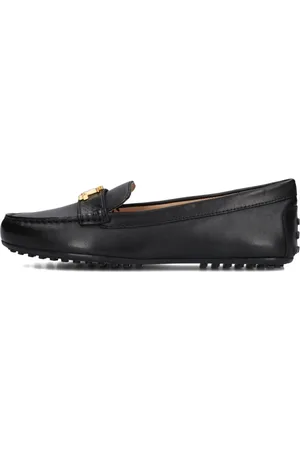 Ralph Lauren Dames, Schoenen, Zwart, Maat: 38 EU Leer