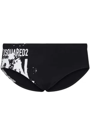 Dsquared2 Heren, Badkleding, Zwart, Maat: L Poliester