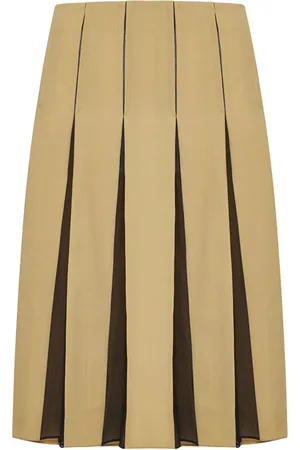 Marni Dames, Rokken, Bruin, Maat: XS Wol