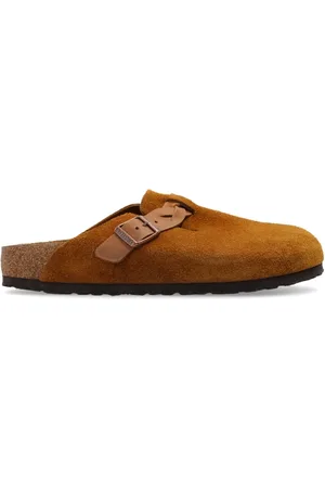 Birkenstock Dames, Schoenen, Bruin, Maat: 39 EU Suède