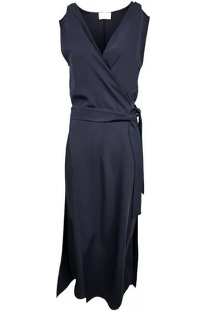 P.A.R.O.S.H. Dames, Jurken, Blauw, Maat: S Poliester