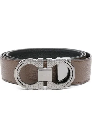 Salvatore Ferragamo Heren, Accessoires, Bruin, Maat: 95 CM Leer