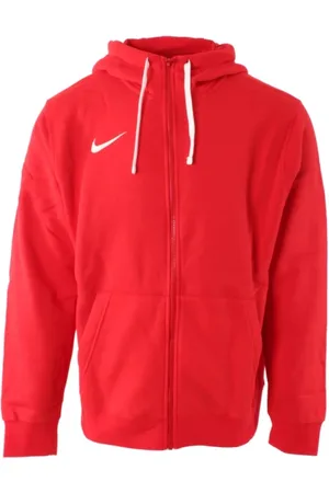 Nike Heren, Sweatshirts & Hoodies, Rood, Maat: S Katoen