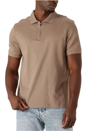 Calvin Klein Heren, Tops, Bruin, Maat: XS Katoen