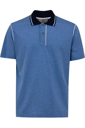 CANALI Heren, Tops, Blauw, Maat: L Katoen