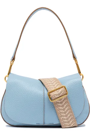 Gianni chiarini Dames, Tassen, Blauw, Maat: ONE Size Leer