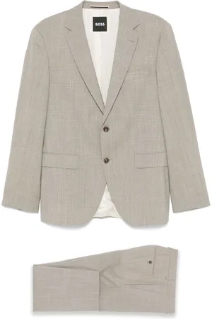 HUGO BOSS Heren, Pakken, , Maat: 3XL Wol