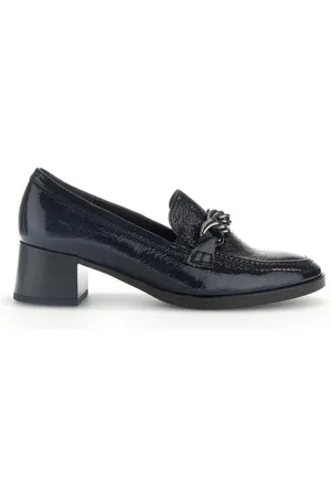 Gabor Dames, Schoenen, Blauw, Maat: 41 EU Leer