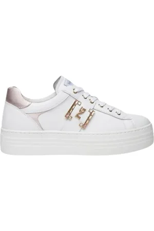 Nero Giardini Dames, Schoenen, Wit, Maat: 39 EU Leer