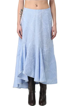 Etro Dames, Rokken, Blauw, Maat: XS