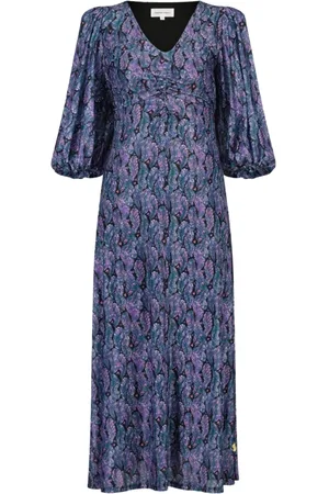 Fabienne Chapot Dames, Jurken, Blauw, Maat: S Poliester