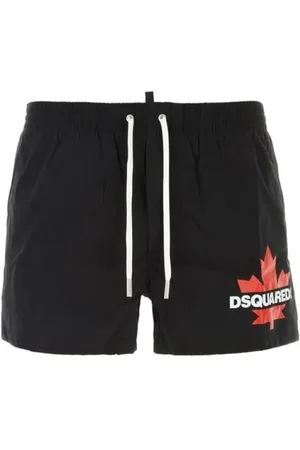 Dsquared2 Heren, Badkleding, Zwart, Maat: XL Poliester