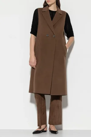 Luisa Cerano Dames, Jassen, Bruin, Maat: XL Wol
