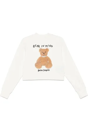 Palm Angels Dames, Sweatshirts & Hoodies, Wit, Maat: L