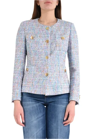 TAGLIATORE Dames, Jassen, Veelkleurig, Maat: XL Katoen