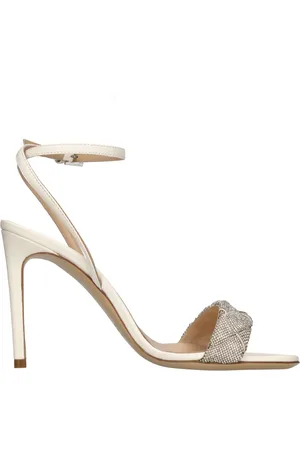 NINALILOU Dames, Schoenen, Wit, Maat: 36 EU Leer