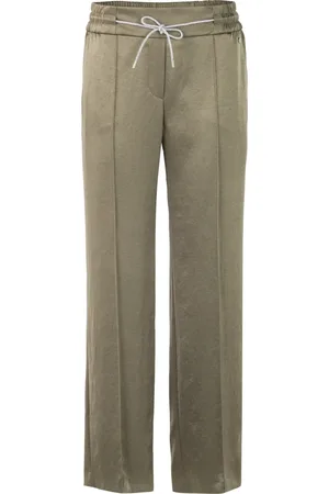 Marc Cain Dames, Broeken, Groen, Maat: 2XL Poliester