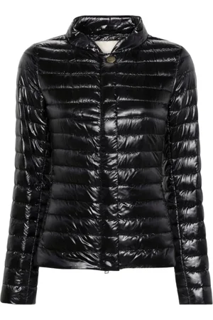 HERNO Dames, Jassen, Zwart, Maat: XS Zijde