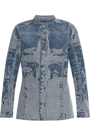 Diesel Dames, Jassen, Blauw, Maat: S Denim