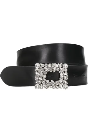 Orciani Dames, Accessoires, Zwart, Maat: 90 CM Leer