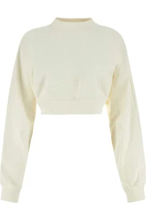 OFF-WHITE Dames, Sweatshirts & Hoodies, Wit, Maat: S Katoen
