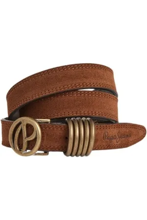 Pepe Jeans Heren, Accessoires, Bruin, Maat: L Suède