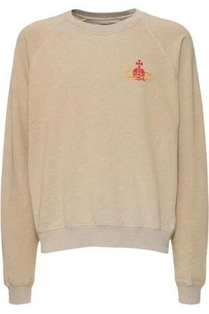 Vivienne Westwood Heren, Sweatshirts & Hoodies, Bruin, Maat: XL Katoen