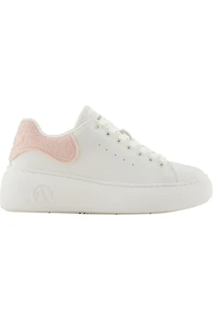 Armani Exchange Dames, Schoenen, Wit, Maat: 39 EU Leer