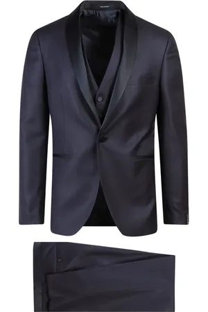 TAGLIATORE Heren, Pakken, Blauw, Maat: 2XL Zijde