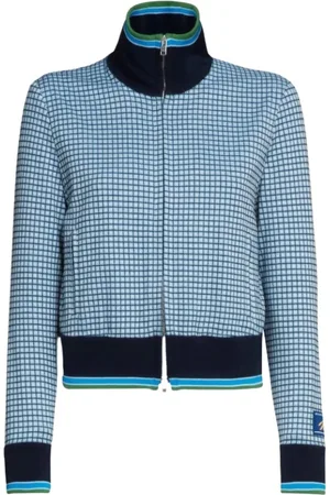 Marni Dames, Sweatshirts & Hoodies, Blauw, Maat: XS Katoen