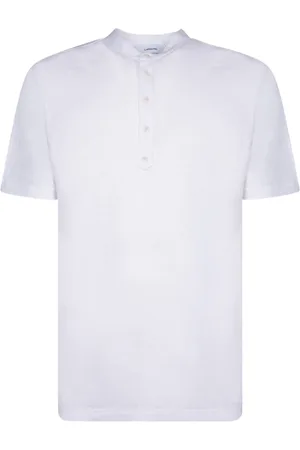 LARDINI Heren, Tops, Wit, Maat: L Linnen