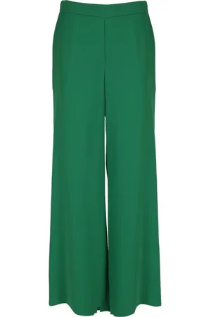 P.A.R.O.S.H. Dames, Broeken, Groen, Maat: XS Poliester