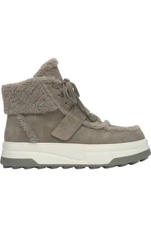 Estro Dames, Schoenen, Grijs, Maat: 36 EU Velours