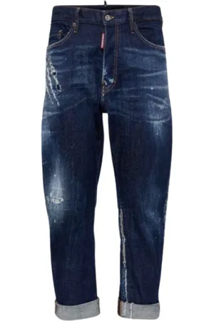 Dsquared2 Heren, Jeans, Blauw, Maat: L Katoen