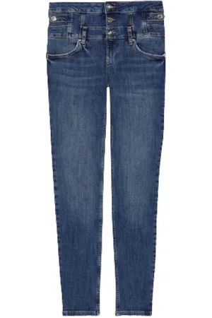 Liu Jo Dames, Jeans, Blauw, Maat: W26 Katoen
