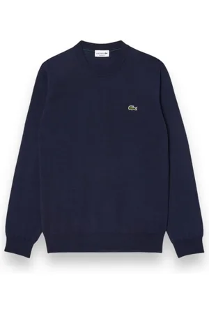 Lacoste Heren, Truien, Blauw, Maat: XL Wol
