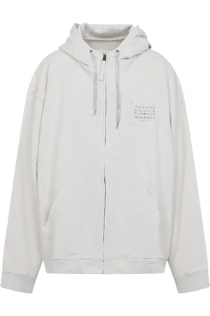 Maison Margiela Heren, Sweatshirts & Hoodies, Grijs, Maat: L