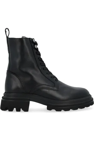 Hogan Dames, Schoenen, Zwart, Maat: 39 EU Leer