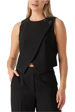 Co`Couture Dames, Jassen, Zwart, Maat: L