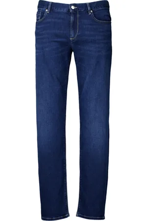 Alberto Heren, Jeans, Blauw, Maat: W36 L34
