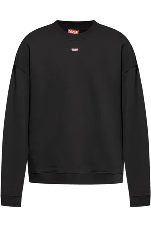 Diesel Heren, Sweatshirts & Hoodies, Zwart, Maat: XS Katoen
