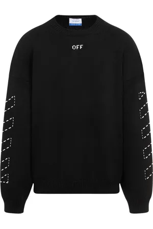 OFF-WHITE Heren, Sweatshirts & Hoodies, Zwart, Maat: S Katoen