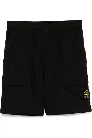 Stone Island Heren, Korte broeken, Zwart, Maat: W32
